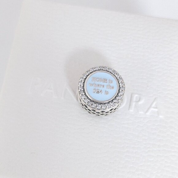 Pandora Anchor Sterling Silver Charm Bead S925 Silver with box - Picture 2 of 7